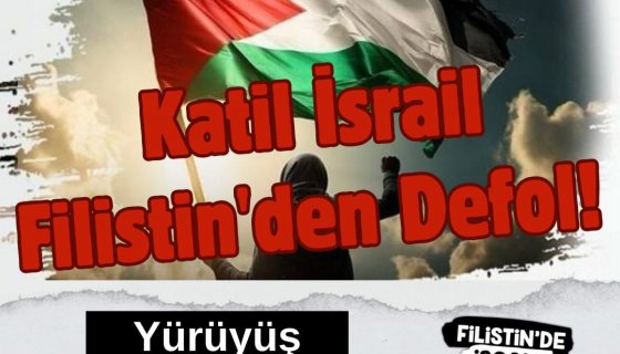 FİLİSTİN'DE İŞGALE SON!