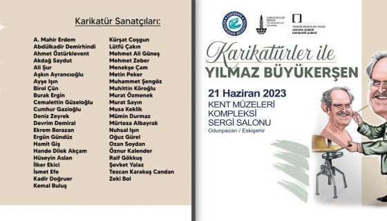 Karikatürler ile Yılmaz Büyükerşen 