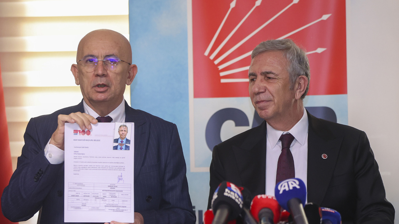 Mansur Yavaş adaylık başvurusu yaptı: Kendimi Ankara halkına emanet ediyorum...