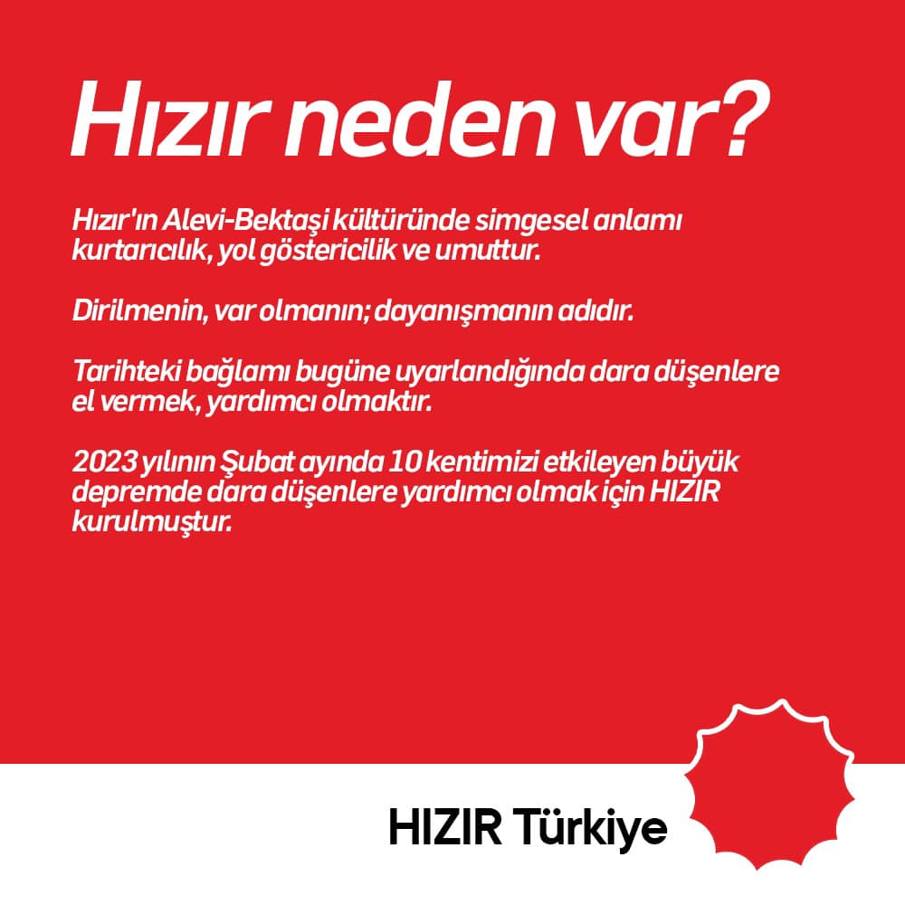 Hızır Derneği Kuruldu.
