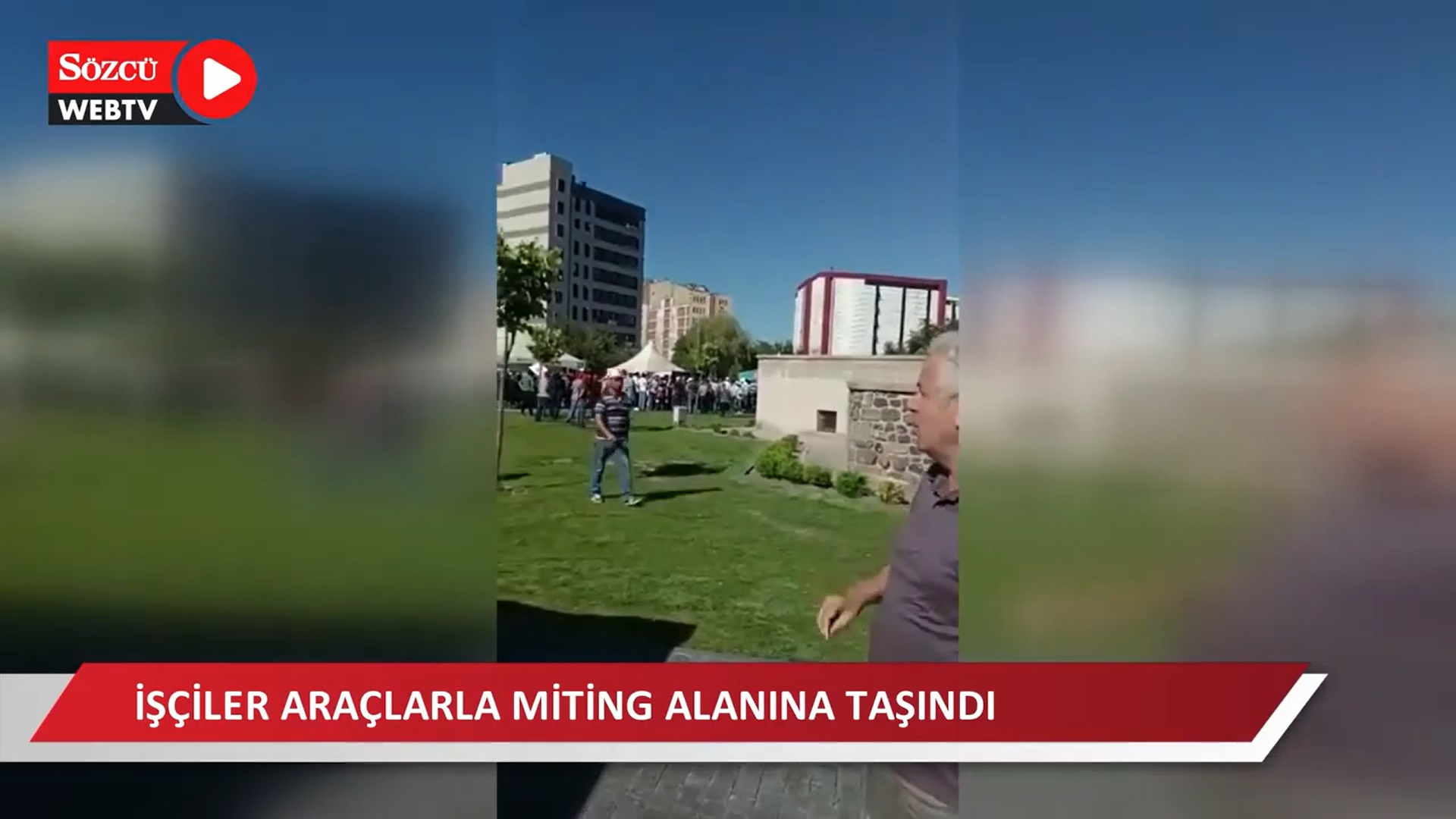 Holding çalışanlarının Erdoğan’ın mitingine taşındığı anları görüntüleyen CHP’li vekile engel