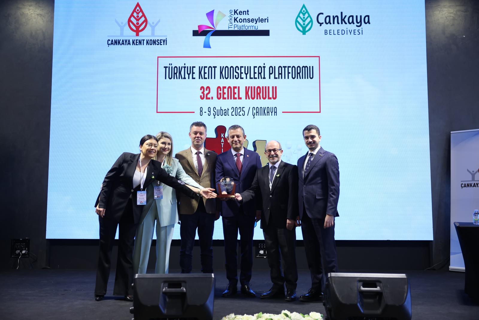 TÜRKİYE KENT KONSEYLERİ 32'NCİ DÖNEM BAŞKANLIĞI ÇANKAYA'DA…