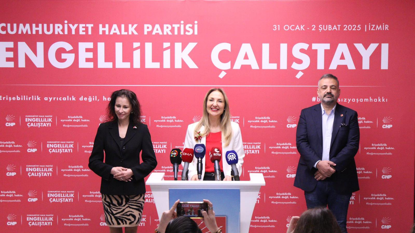  AYLİN NAZLIAKA’NIN ENGELLİLİK ÇALIŞTAYI'NA DAİR BASIN AÇIKLAMASI...