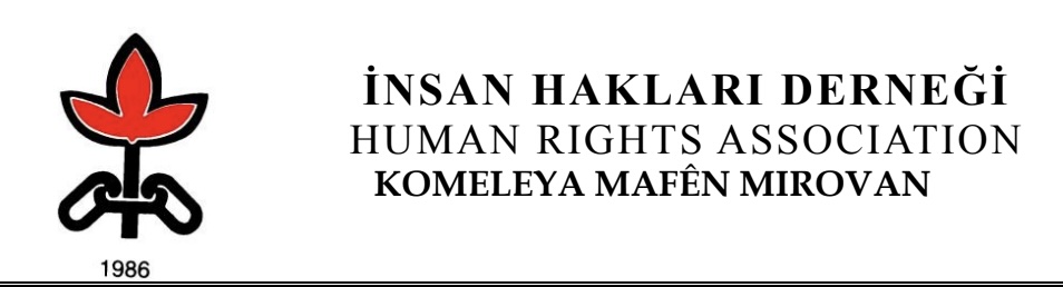 İHD: Darbelere De Otoriterleşmeye De Hayır!