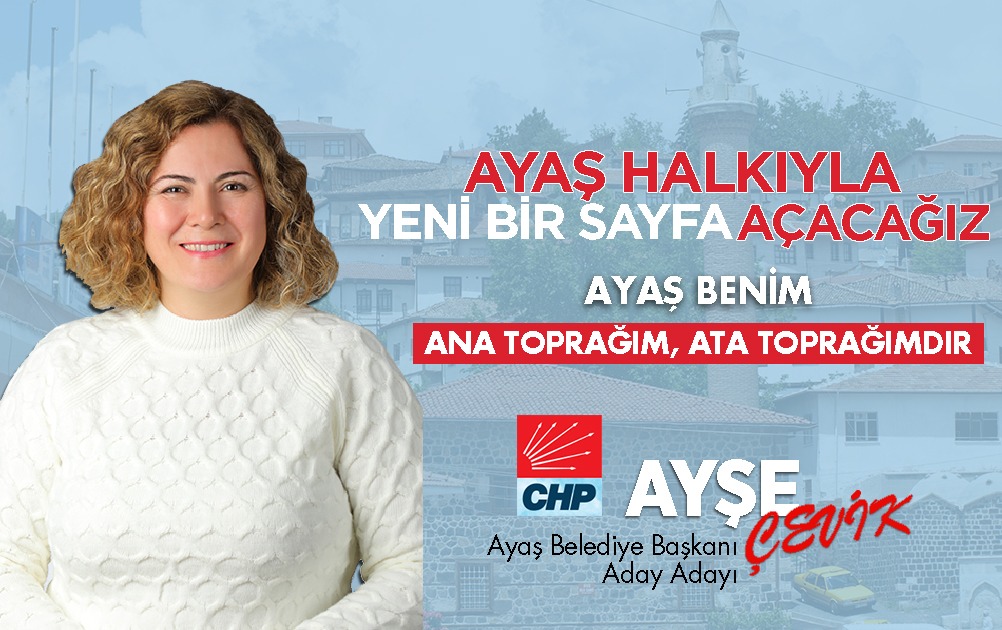 Ayşe Çevik Ayaş Belediye Başkanlığına Aday Adaylığı Açıklaması...