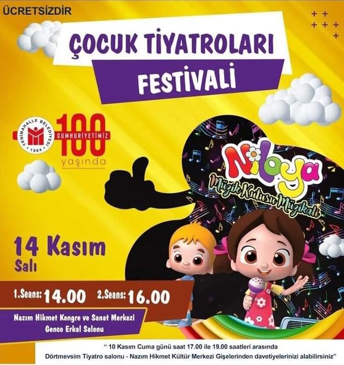 Çocuk Tiyatroları Festivali...