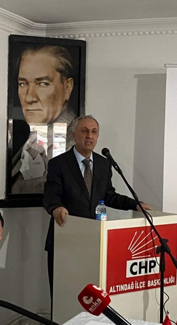 Ali Ergin Altındağ İlçe Başkanlığına Adaylığını açıkladı...