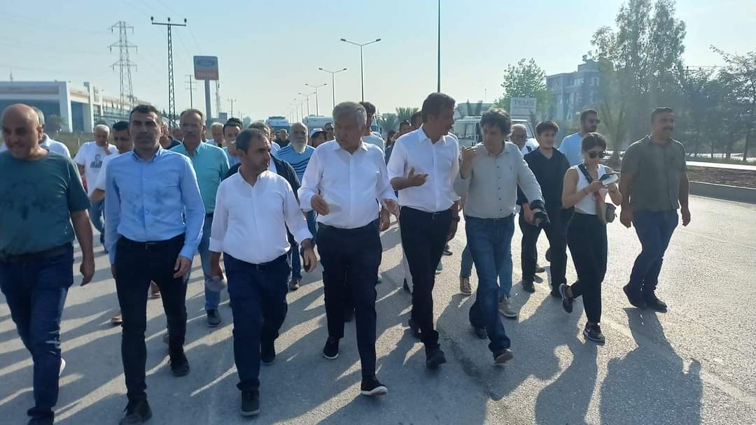 TİP'in Özgürlük Yürüyüşüne Adana'da CHP Desteği...