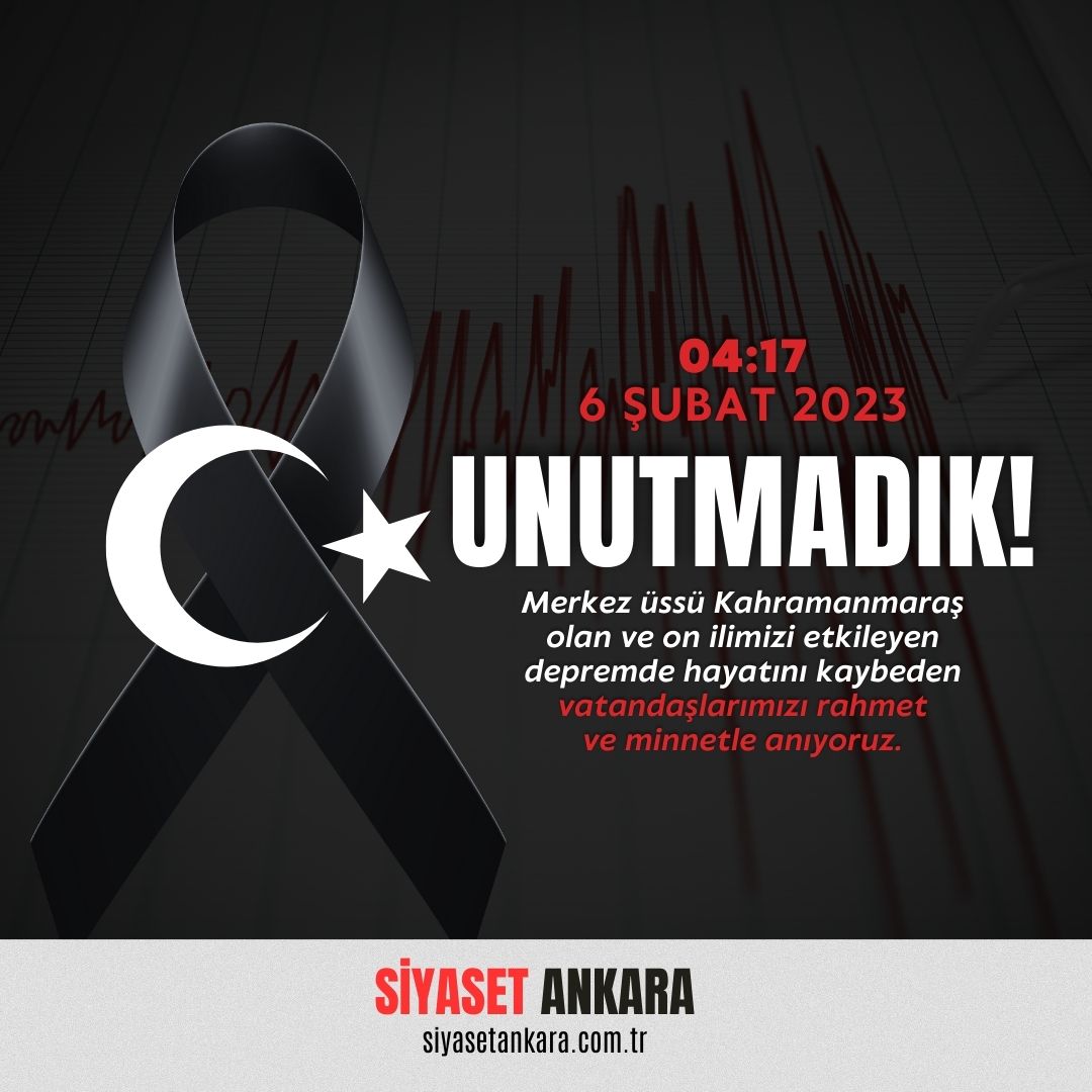 6 Şubat Depremi'nin 1. Yıldönümü...