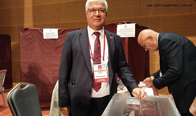 Tek adaylı seçimde Balkanlı İl Başkanı oldu