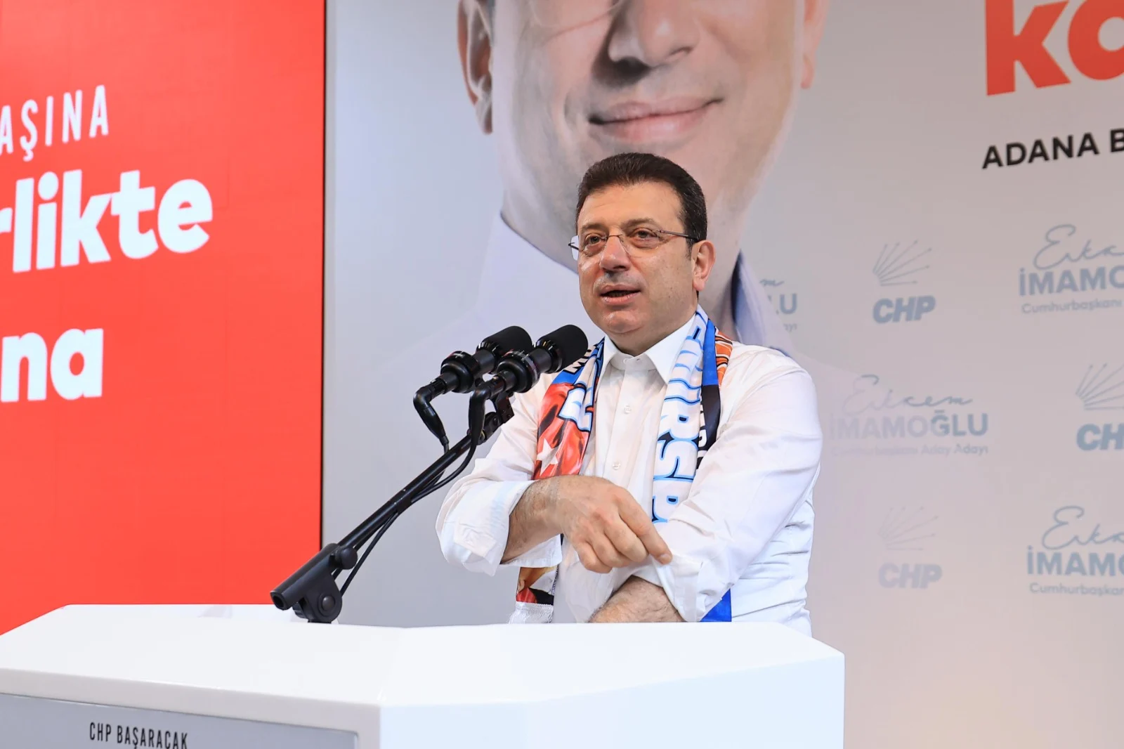 İMAMOĞLU ADANA’DA: ALEVİ KATLİAMINA SERT TEPKİ GÖSTERDİ… 