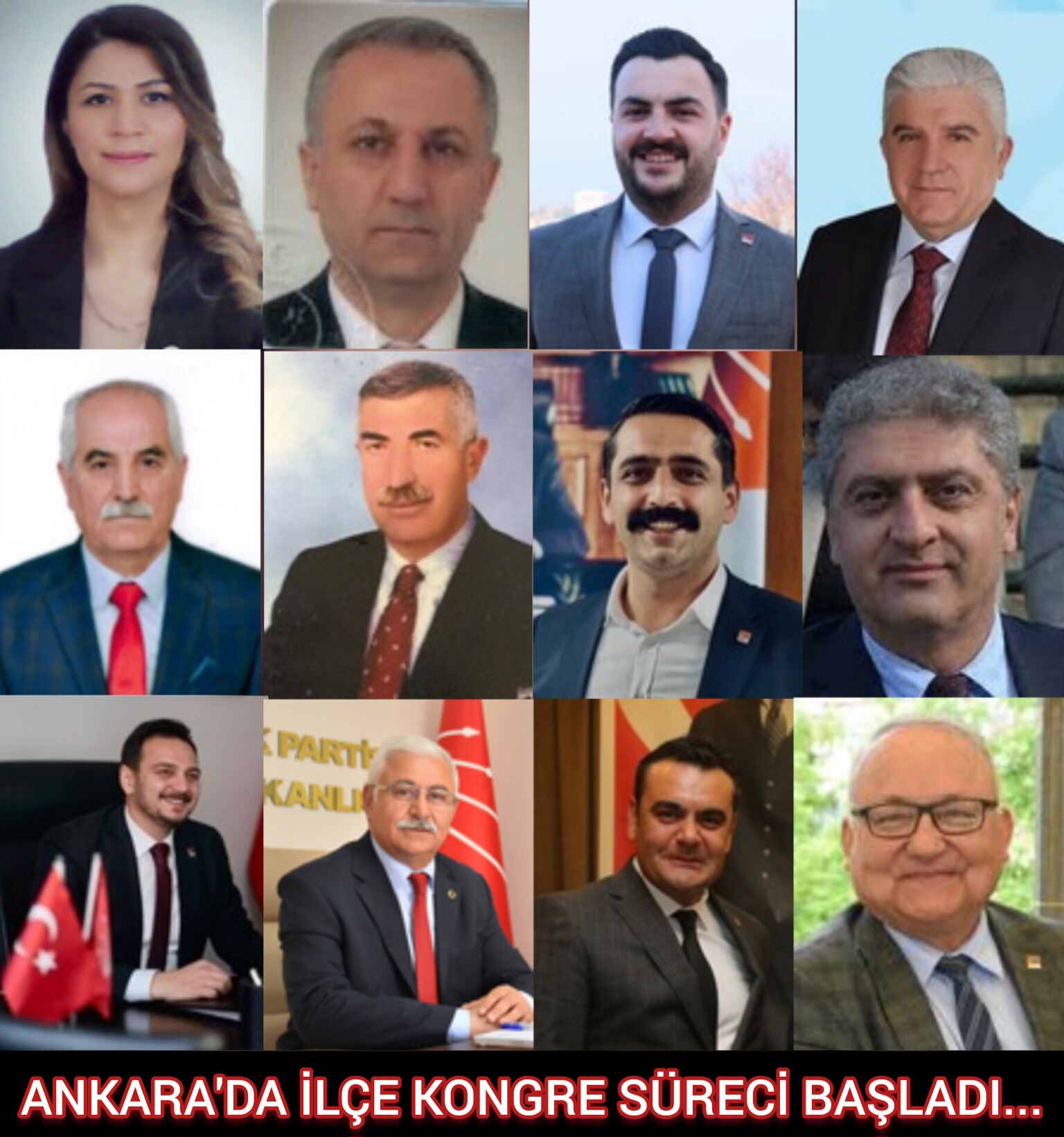 Ankara'da İlçe Kongre Süreci Başladı...