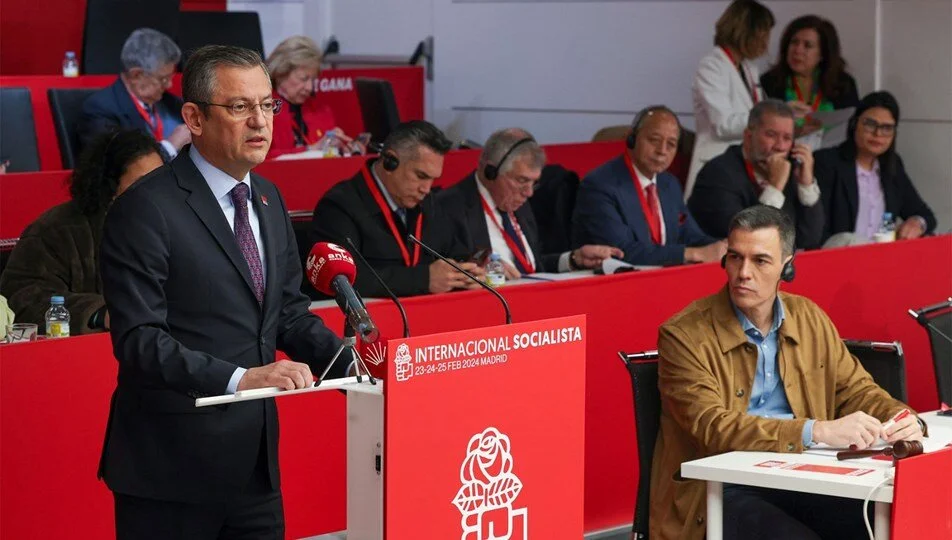 CHP GENEL BAŞKANI ÖZGÜR ÖZEL SOSYALİST ENTERNASYONAL BAŞKAN YARDIMCILIĞINA SEÇİLDİ...