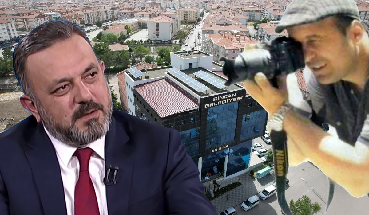 SİNCAN BELEDİYESİ'NDE GAZETECİYE SALDIRI ve DESPOTLUK...