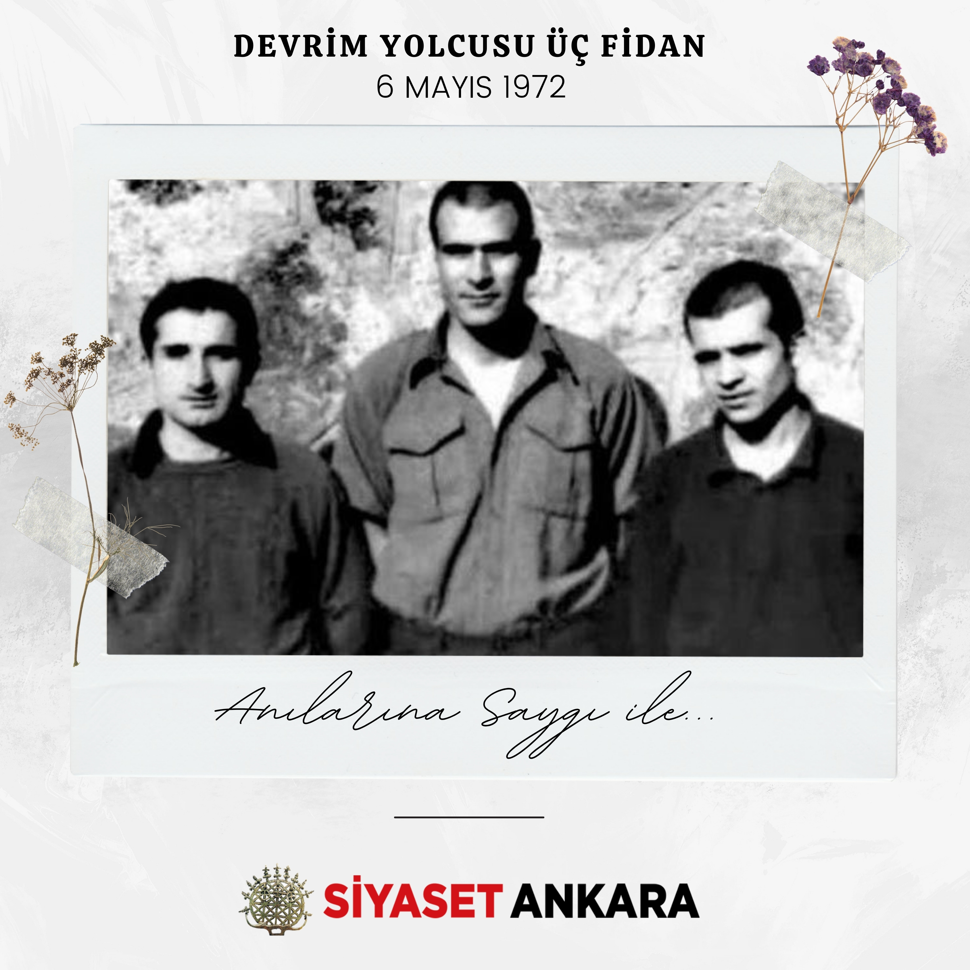 Üç Fidan Anılarına Saygı ile...
