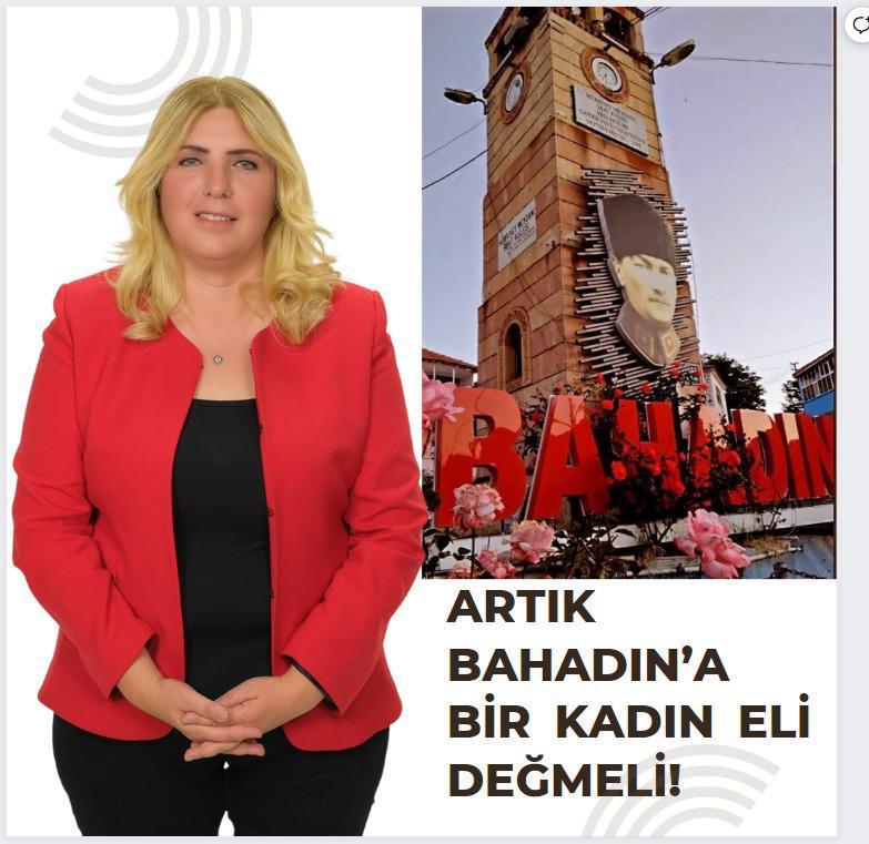 Meral Çıtak BAHADIN Belediyesine Başkan Adayı