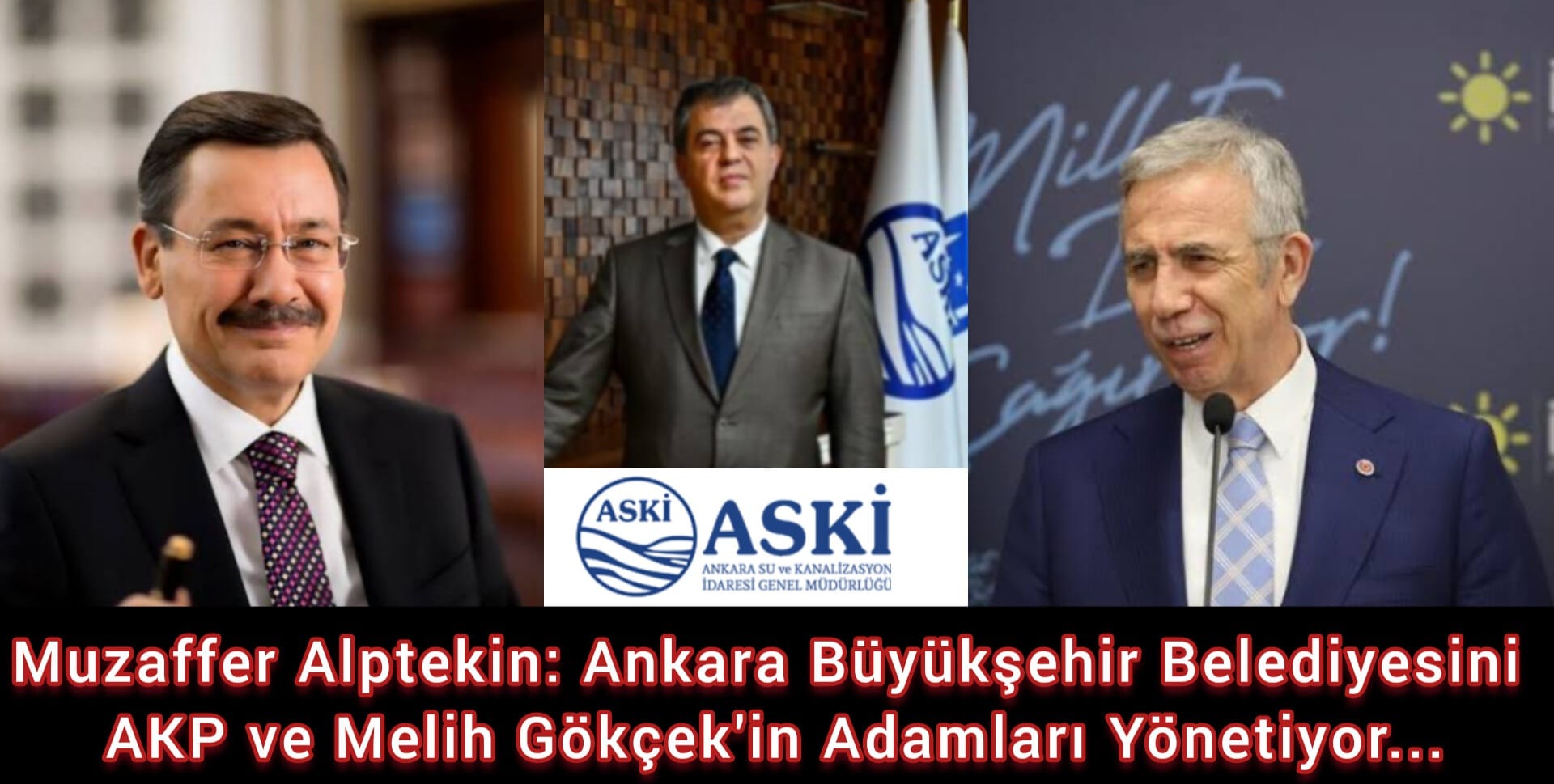 Muzaffer Alptekin'den ASKİ Tepkisi!!!