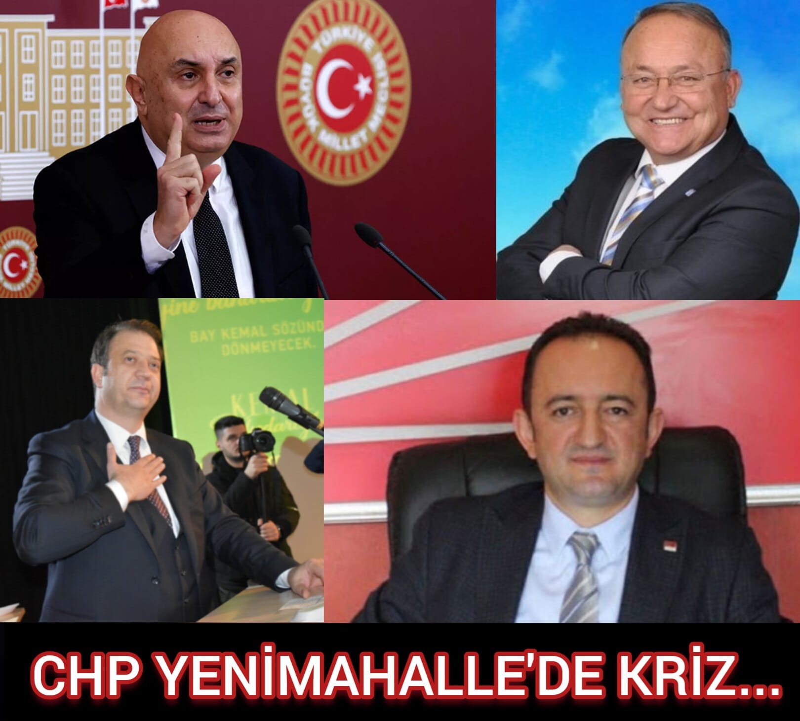 CHP YENİMAHALLE'de KRİZ...
