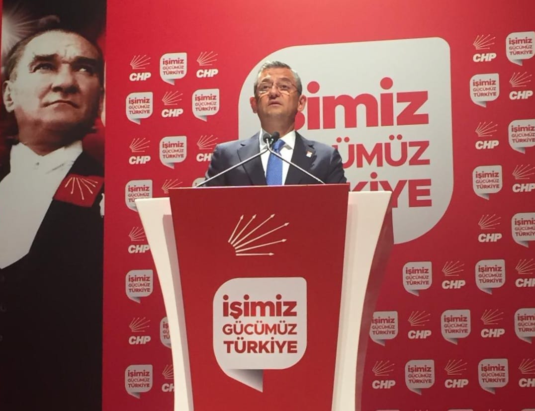 CUMHURİYET HALK PARTİSİ GENEL BAŞKANI ÖZGÜR ÖZEL: “MİLLETİMİZ ÖNEMLİ BİR MESAJ VERMİŞTİR”