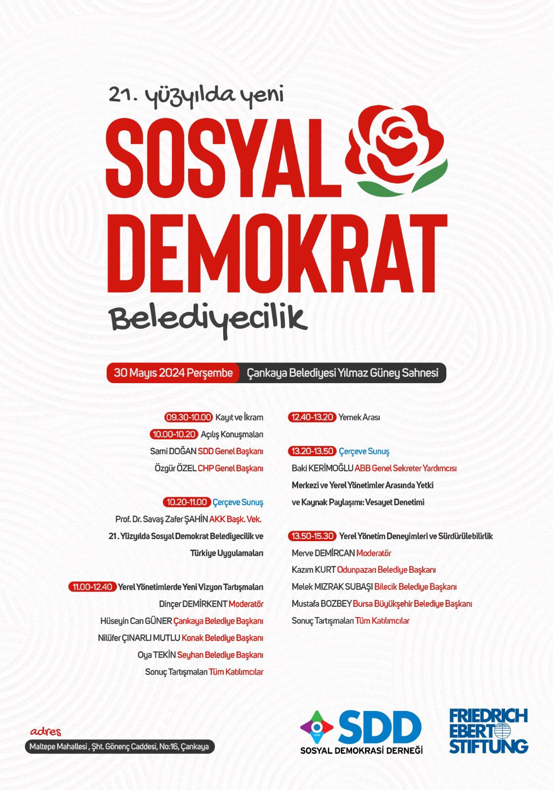 21.YY'DA SOSYAL DEMOKRAT BELEDİYECİLİK ÇALIŞTAYI...