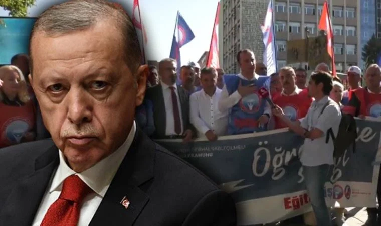  Eğitim-İş'ten Erdoğan'a 'çapulcu' yanıtı: 'Hiçbir öğretmeni mafyadan 10 bin dolar alırken göremezsiniz'