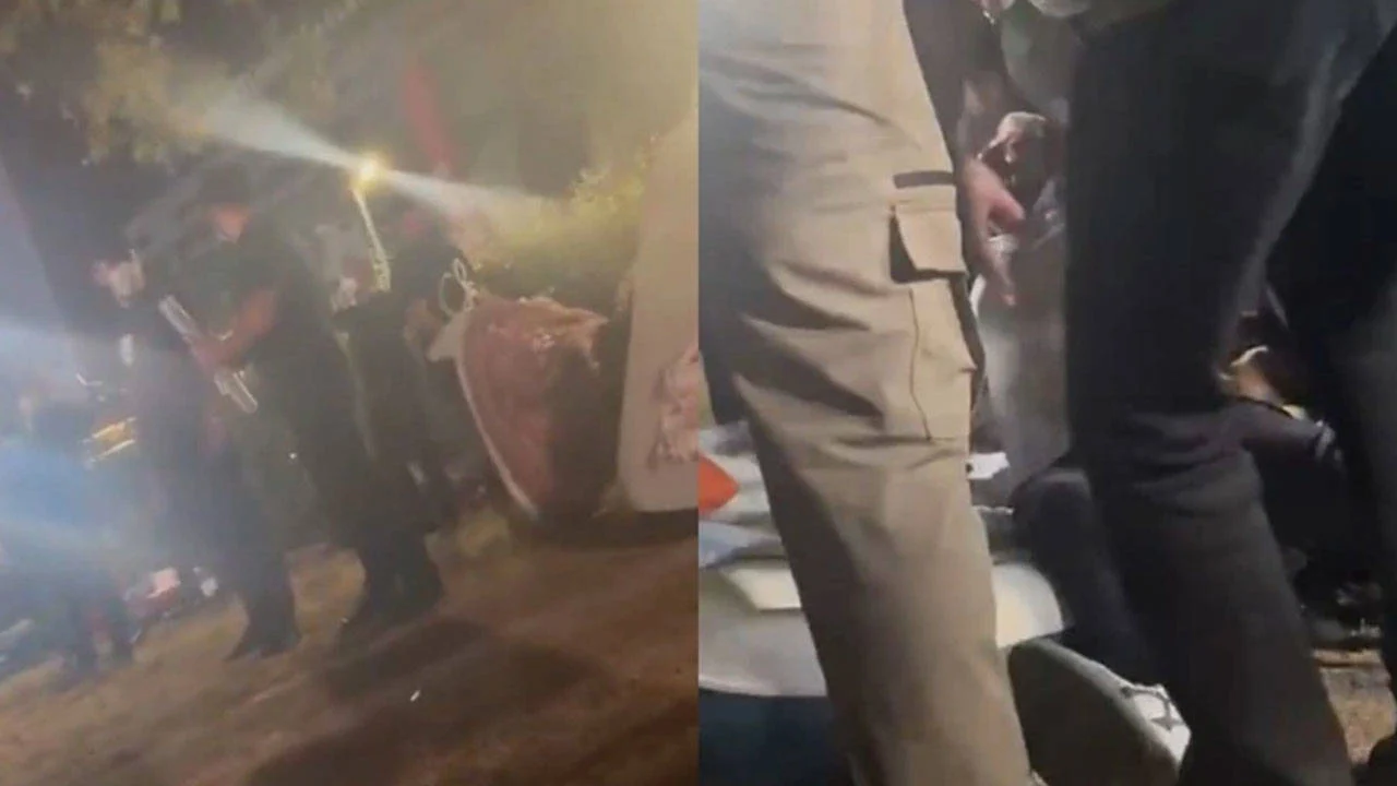 Gazi ve şehit yakınlarına polis müdahalesi!