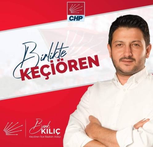 CHP KEÇİÖREN'DE EĞİLİM YOKLAMASI YAPIYOR...