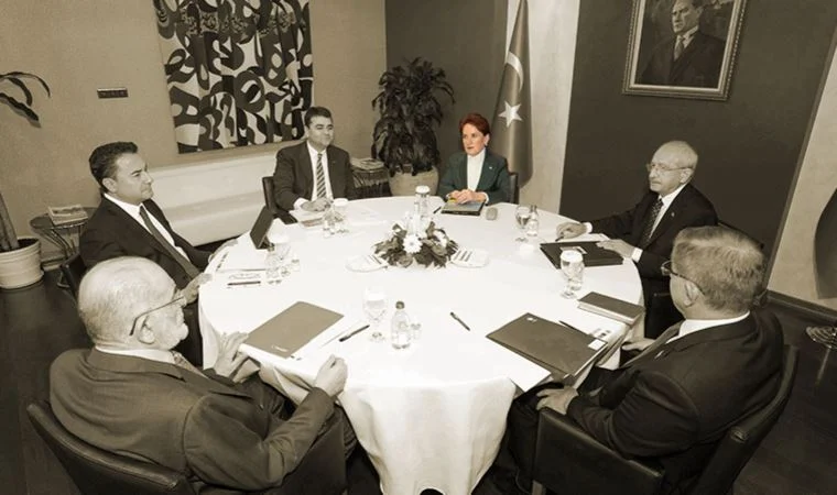 Altılı görüşmenin perde arkası: Akşener ısrar etmedi, ortak aday için tarih verildi