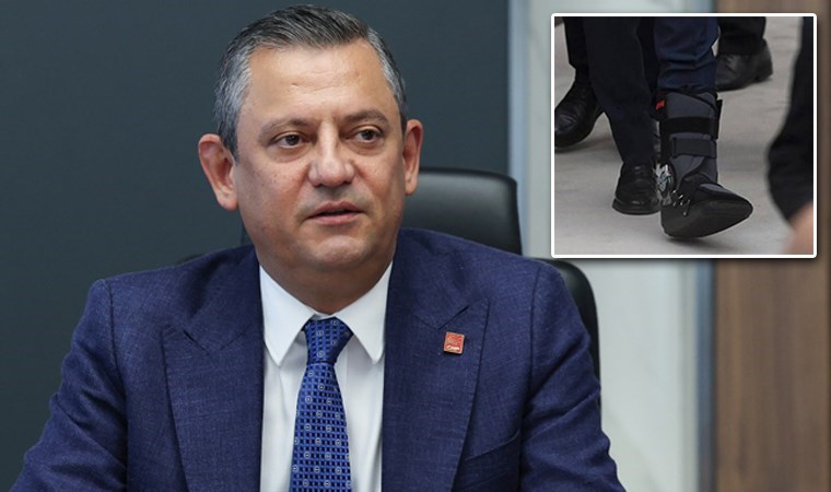Özgür Özel ayağının nasıl kırıldığını anlattı, iddialara yanıt verdi: 'Gelsinler, inceleyelim röntgeni...'