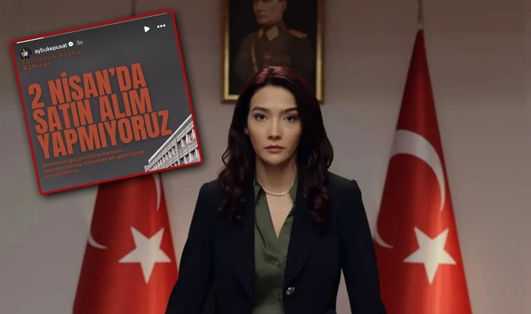 BOYKOT ÇAĞRISI YAPAN AYBÜKE PUSAT TRT'DEKİ 'TEŞKİLAT' DİZİSİNİN OYUNCU KADROSUNDAN ÇIKARILDI