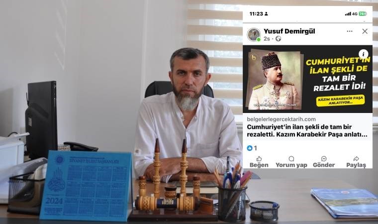 Vaizden Atatürk ve Cumhuriyete hakaret...
