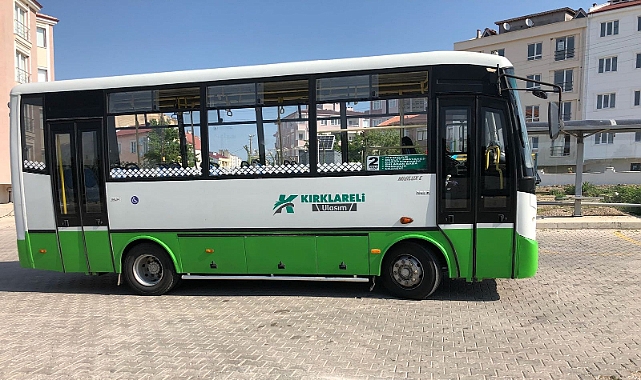 Depremzedelere Kırklarelin'de Ulaşım Ücretsiz