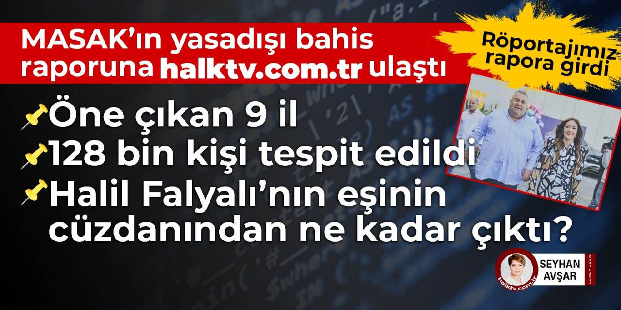 MASAK’ın Yasadışı Bahis Raporuna Halktv.com.tr ulaştı: 'Hüsnü Falyalı röportajımız neden rapora girdi?'