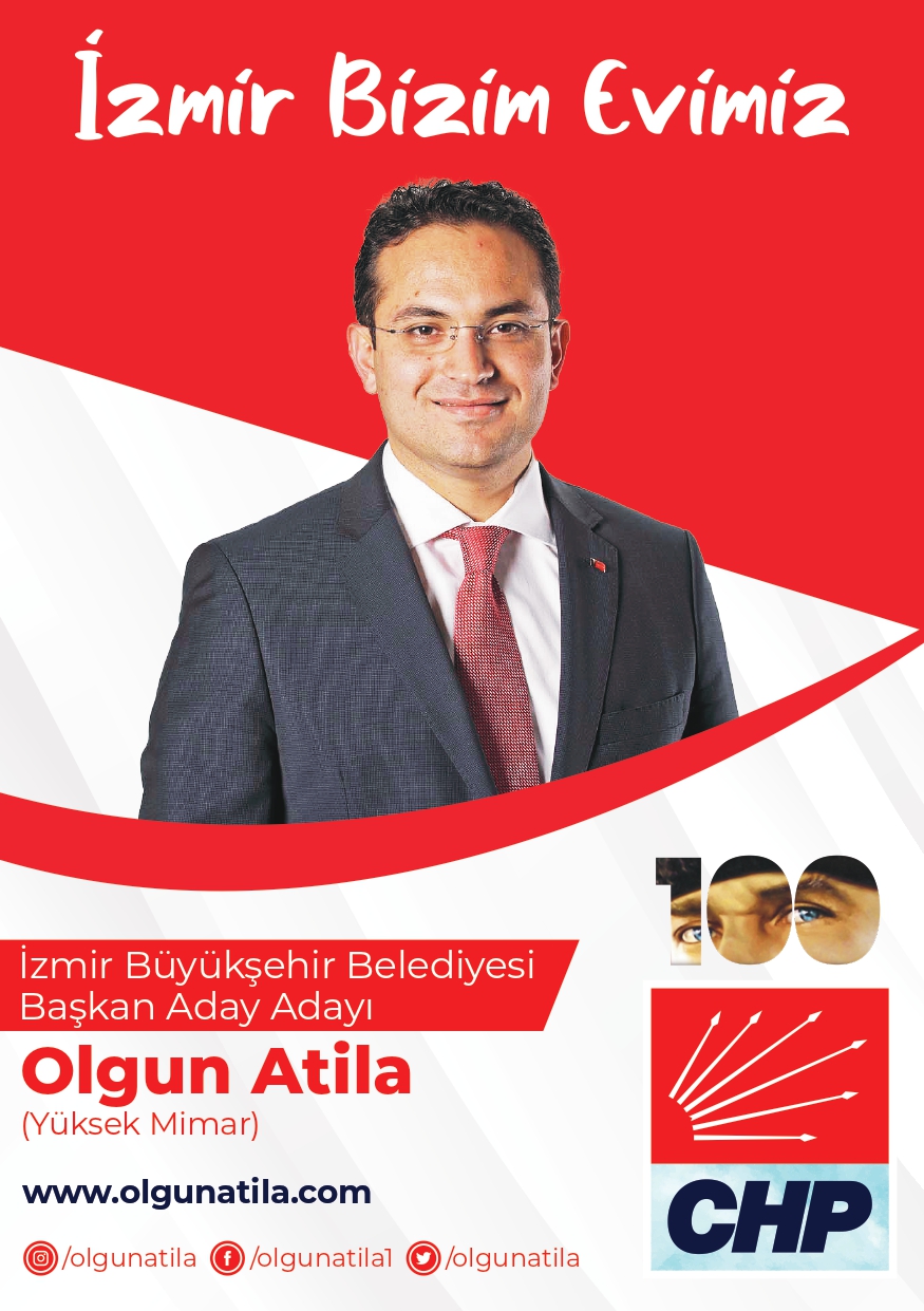 OLGUN ATİLLA İZMİR BELEDİYE BAŞKANLIĞI ADAYLIĞINI AÇIKLADI...