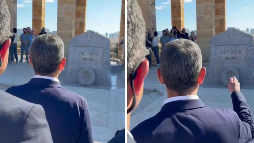 ANITKABİR’DE ÖZGÜR ŞOV!