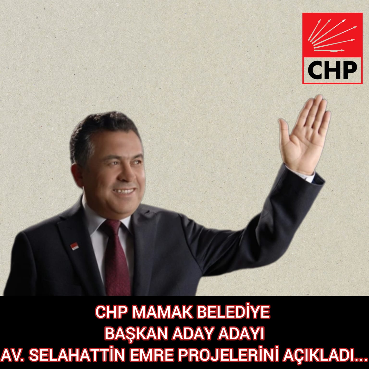 CHP MAMAK BELEDİYE BAŞKAN ADAY ADAYI AV. SELAHATTİN EMRE PROJELERİNİ AÇIKLADI...
