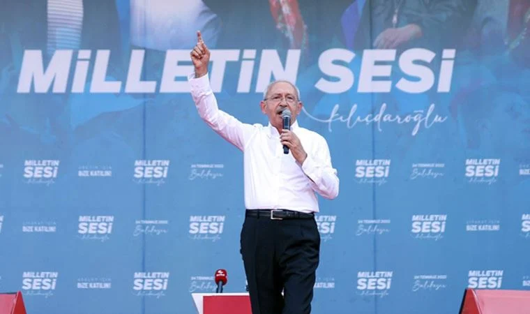  CHP lideri Kemal Kılıçdaroğlu, 'Milletin Sesi' mitinginde konuştu: 'Hesap soracağız'